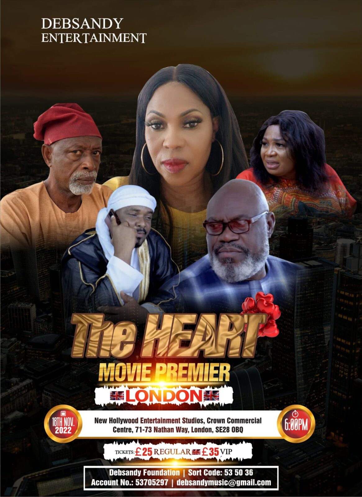 The Heart Movie Premiere London